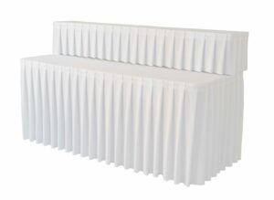 Restaurang Bordskjol till buffé WHITE