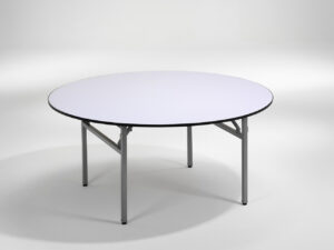 Bankett & runt Eventbord i silver