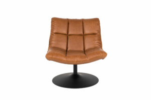 LOUNGE STOL BAR VINTAGE BROWN