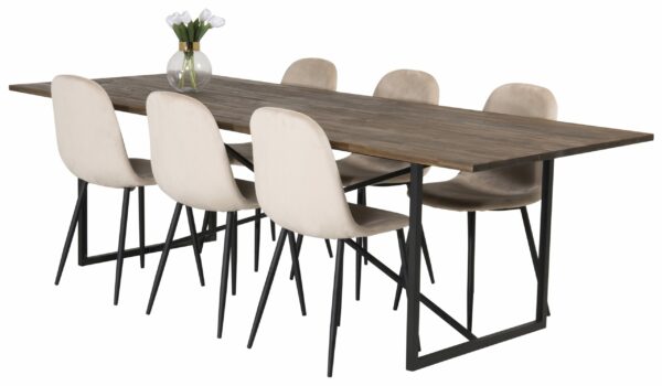 Design Padang Matbord Mörk Teak - Bild 5