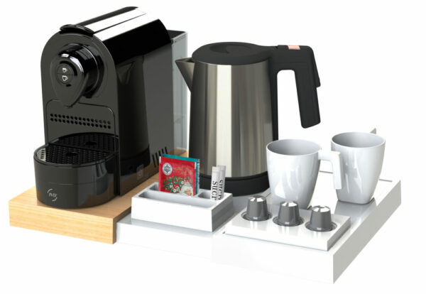 Svart Mini Corseto kaffemaskin - Bild 2