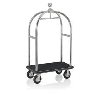 Piccolo Hotellvagn borstad eller silver
